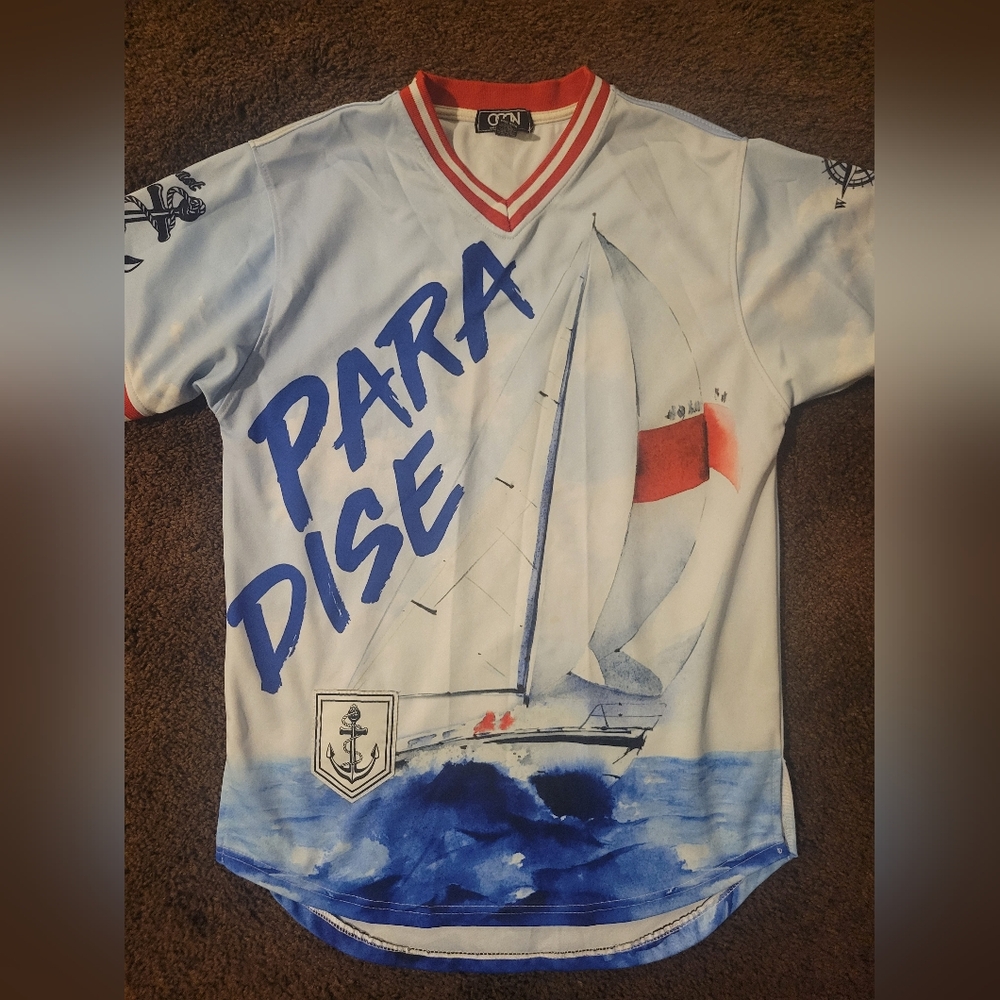 Paradise Sailing Graphic Men's Jersey
